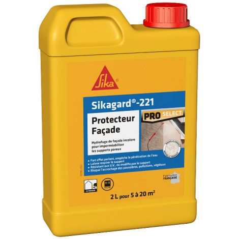 Impermeabilizzazione SIKA - Sikagard-221 Protettore di facciata - 2L
