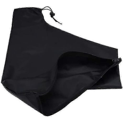 Sac pour aspirateur souffleur de feuilles 2025, sac pour broyeur d'aspirateur électrique - Sac à fermeture éclair, 443560cm (noir) (1/5)