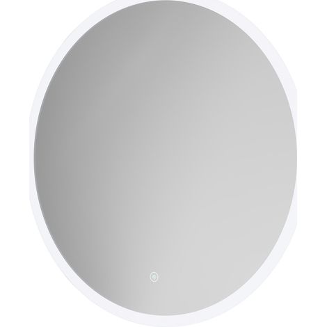 Camargo 600mm Round Illuminated Dimmable LED Mirror with Demister and Touch Sensor (1/5)