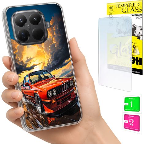 Funda para Xiaomi 15T Pro con cubierta trasera y cristal 9H (1/5)