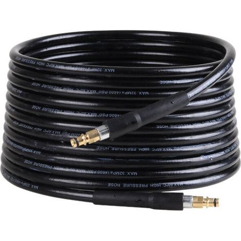 Tuyau de rechange pour Nettoyeur haute pression karcher K2 K3 K4 K5 K6 K7 tuyau de nettoyage haute pression raccord rapide et libération rapide - 6m (1/2)