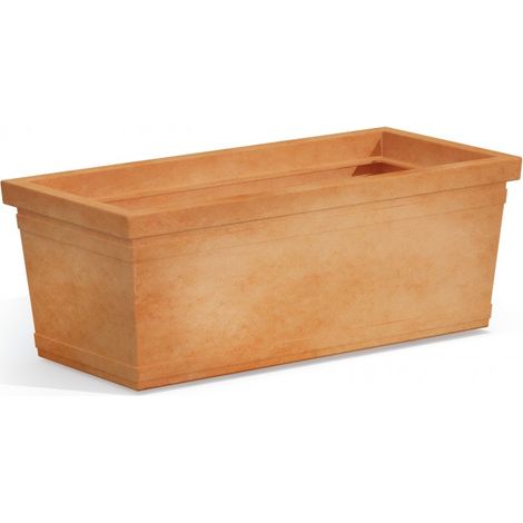 Vase décoratif classique traditionnel 100 x 47 x 38 cm en polymère Impruneta résistant, idéal pour les plantes de jardin et de terrasse
