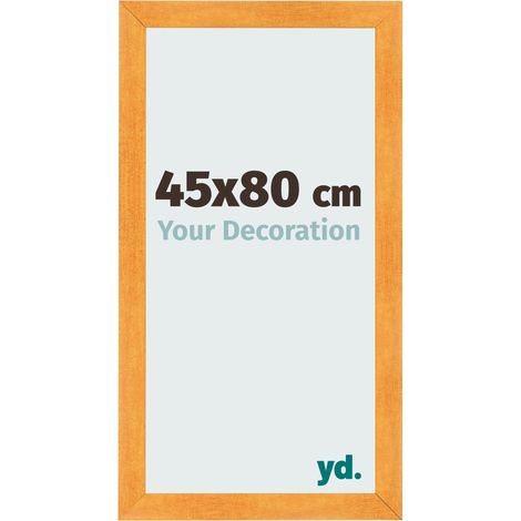 yd. - Cadre photo 45x80 - Orange - MDF - Pisa (1/5)