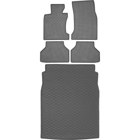 Juego de alfombrillas de goma para coche y alfombrilla para maletero para BMW S5 E60 Sedán (julio de 2003 - febrero de 2010). (1/5)