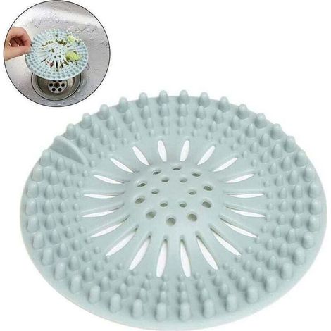 Filtre attrape-cheveux, filtre d'évier, bouchon de vidange de douche pour salle de bain, baignoire et cuisine (1/4)