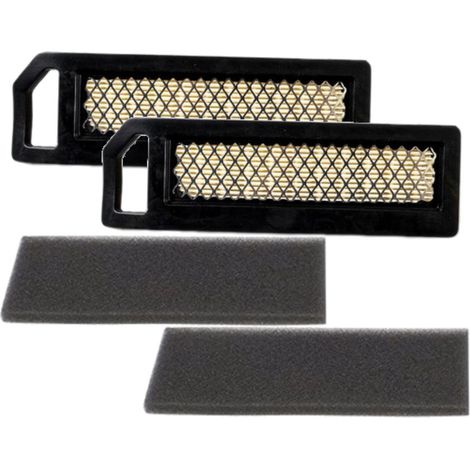 2x Trade-Shop Luftfilter inkl. Vorfilter für Cub Cadet SRE621 (HM 2004) 12AE977C710 (2004) SRE621 (HM 2005) 12AE977C710 (2005) Rasenmäher Motor (1/2)