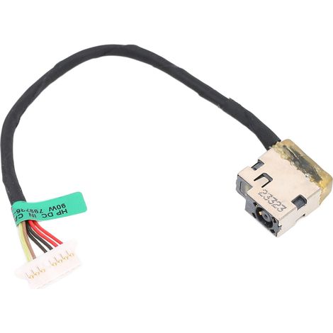 Adaptateur secteur CC en métal - Accessoires informatiques pour HP 240 246 250 255 G4 G5 799736‑F57 813945‑001