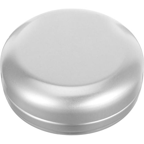 Portable Aluminum Soap Dish 100ml Draining Base for Hand