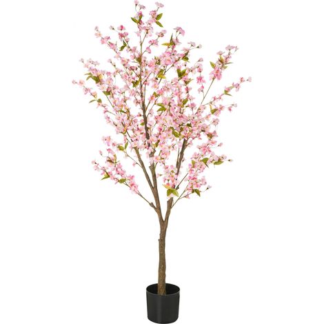 Kunstpflanze CHERRY TREE 180 cm Rosa