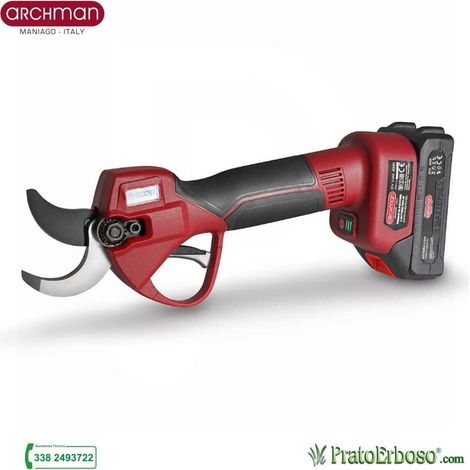 Archman FE07-40 - Tijeras de podar a batería 21V - corte 40 mm, potencia 600W (1/5)