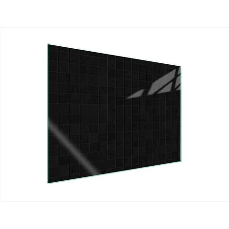 PLACA PROTECTORA DE VIDRIO PARA ESTUFA 70x52 NEGRO (1/5)