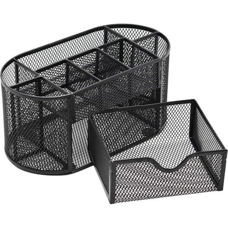 Organizzatore per pennelli da trucco, portapenne, contenitore per carta e articoli da ufficio, per casa o ufficio, 22 x 11 x 10,4 cm
