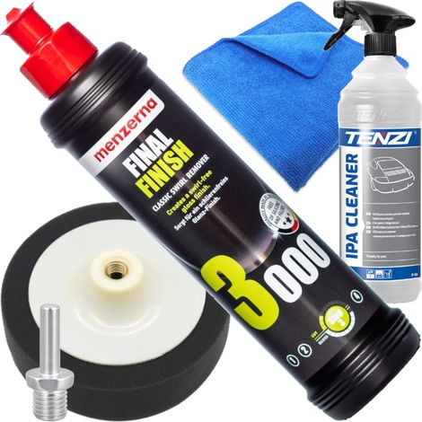 Kit per lucidatura vernice Menzerna FF 3000 + Tenzi IPA + Tampone da 150 mm (1/5)