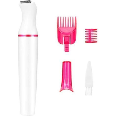 Augenbrauentrimmer für Damen, Damenrasierer, Elektrorasierer, 4-in-1 für Damen und Herren, Nasenhaarentferner (1/4)