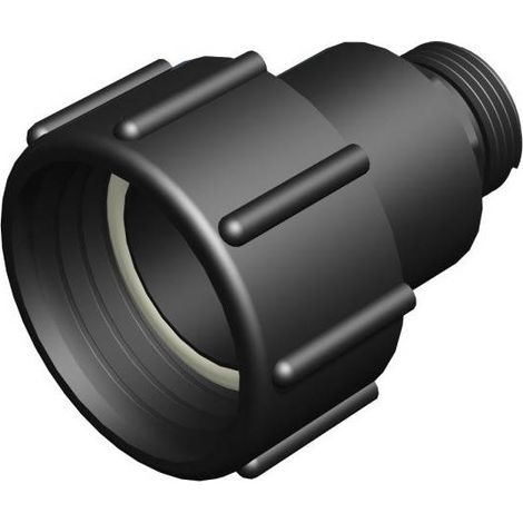 Raccord femelle 2" S60x6 avec écrou tournant - male 1" pas gaz (1/2)
