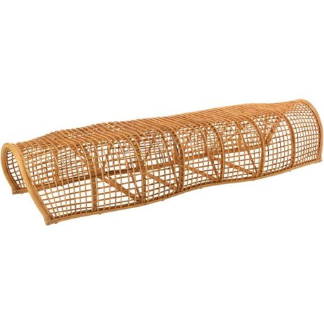 Banc Design en Rotin "Roni" 200cm Naturel (1/5)