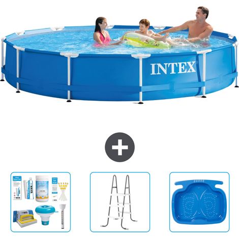 Intex Piscine Tubulaire Ronde - 366x76 cm - 4-pièces  S31579 (1/4)