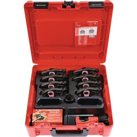 ROTHENBERGER Juego de mordazas de prensado Compact B MaxiPro 1/4-1.1/8" - 1000001989 (1/2)