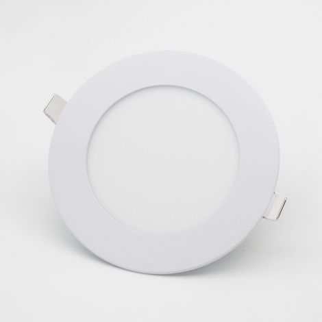 Dimmable Led Recessed Spotlight, 3W 4000K Natural White, IP65 Bathroom Led Ceiling Light, 35mm Extra Flat Led Spotlight, Hole Diameter Φ68-80mm, AC230V Ceiling Lighting for Living Room, Set of 6 (1/3)