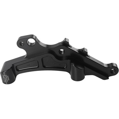 Adaptercode für Honda ADV350, modifiziert mit Brembo 4P Vierkolben-Bremssätteln und 300 mm schwimmend gelagerten Bremsscheiben. (1/4)