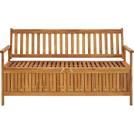 Maison Exclusive - Cassapanca da Giardino 148 cm in Legno Massello di Acacia