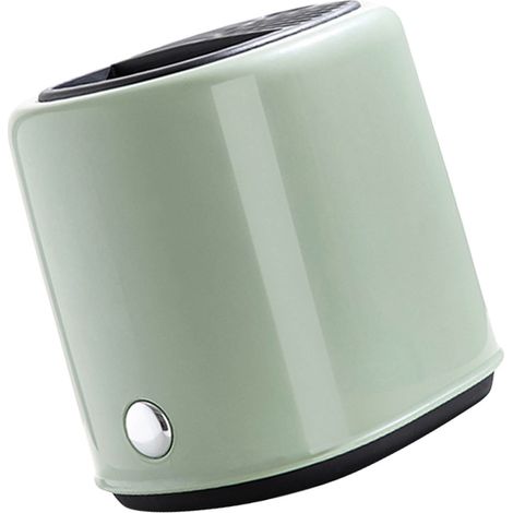 Porte-couteaux et range-couverts rétro, gain de place, grande capacité, 2-en-1, organisateur de cuisine pour plan de travail, vert (1/5)