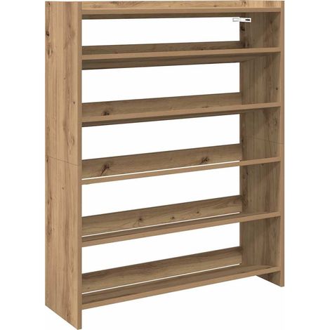 Maison Exclusive - Étagère à chaussures chêne artisanal bois d'ingénierie