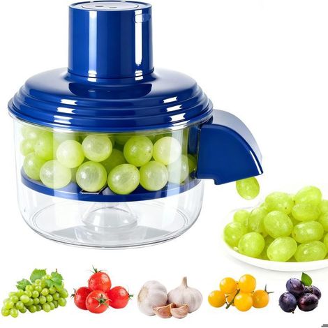 KLVGTIFS PU - Nouveau type d'éplucheur électrique est un éplucheur automatique adapté aux raisins, aux tomates cerises et à l'ail