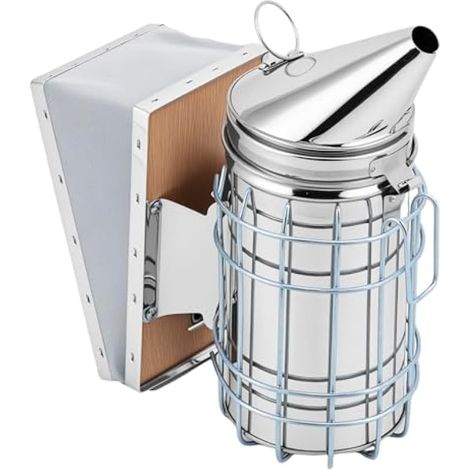 Fumoir en acier inoxydable pour abeilles - Fournitures apicoles (1/5)