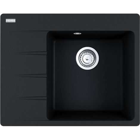 Franke Centro - Fregadero de fragranite CNG 611-62 TL/7, 62x50 cm, ónix 114.0637.492
