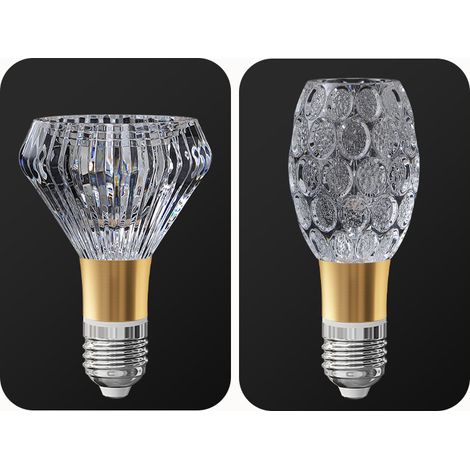 Filiyano-Ampoule suspendue E27 5W à spectre complet, cristal, 4000K, économe en énergie, à économie d'énergie. (1/3)
