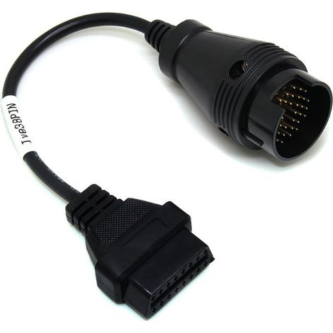 Câble adaptateur de diagnostic Iveco 38 broches vers OBD2 16 broches pour camions Iveco