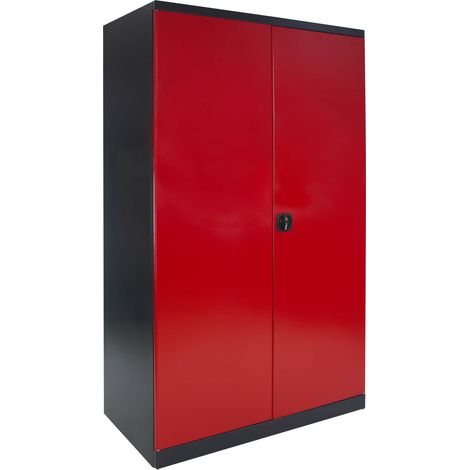 ADB Werkzeugschrank Flügeltürenschrank Stahlschrank Werkstattschrank XXL 2-türig (1/5)