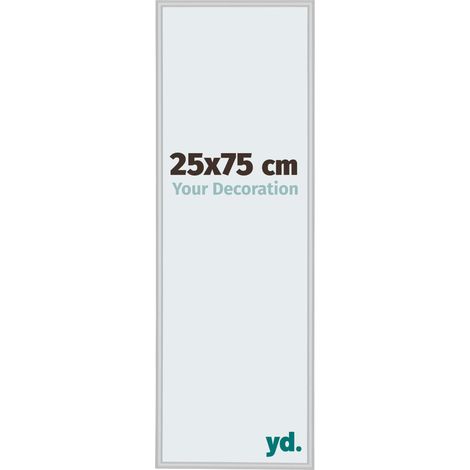 yd. - Cadre photo 25x75 - Argent Mat - Aluminium - Miami (1/5)