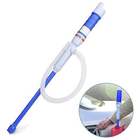 Bomba de transferencia de aceite líquido Bomba de agua Bomba eléctrica für Außenes für vehículo Bomba de succión de gas combustible Aceite de transferencia de líquido Azul (1/4)