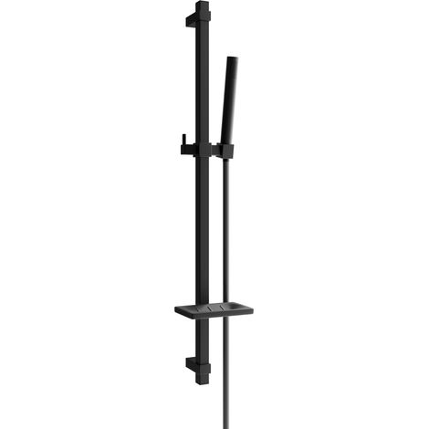 Mexen DQ70 Schiebe-Dusch-Set, Schwarz - 785704581-70
