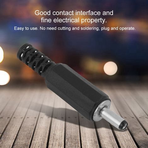 20 connecteurs DC mâles 3.5x1.35mm pour câbles d'alimentation secteur (1/5)