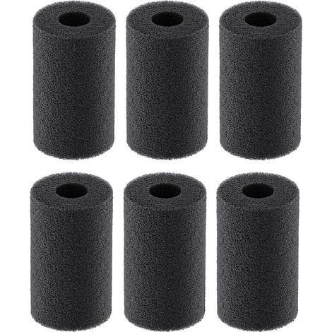 6 Pack Éponge Préfiltre 7 Cm Anti-Aspiration Mousse Filtre Aquarium Pour Crevettes Alevins (1/5)