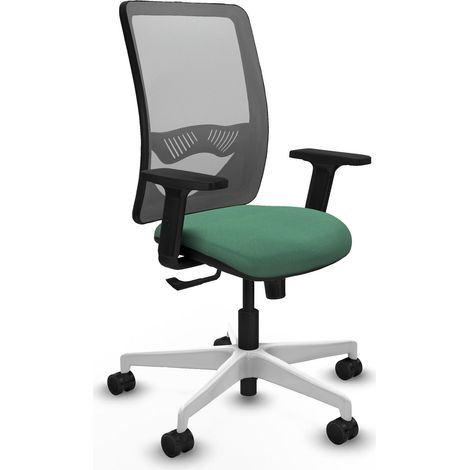 Chaise de bureau piqueras y crespo Zulema blanc mousse confortable (1/2)