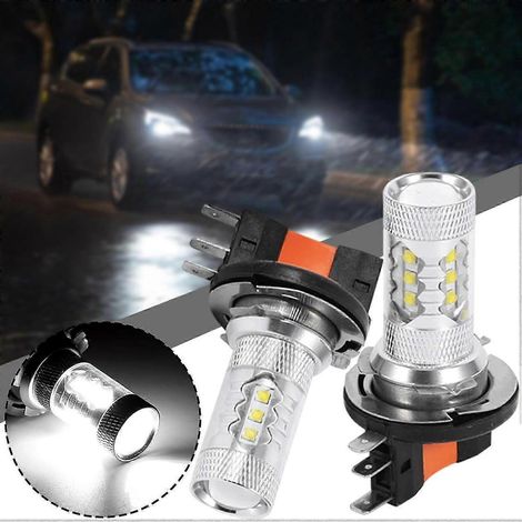 H15 LED-Fernscheinwerfer für Autos, einfache Installation, keine Fehlermeldungen, 80 W, Autobeleuchtung für Nachtfahrten