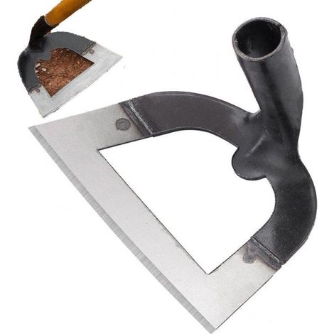 Hoe De Jardin, Houe Creuse pour Poignée Longue, Outils De Désherbage De Jardin, Désherbage Facile Desserrez Le, Outil De Jardin Houx, Outils À Main Durable