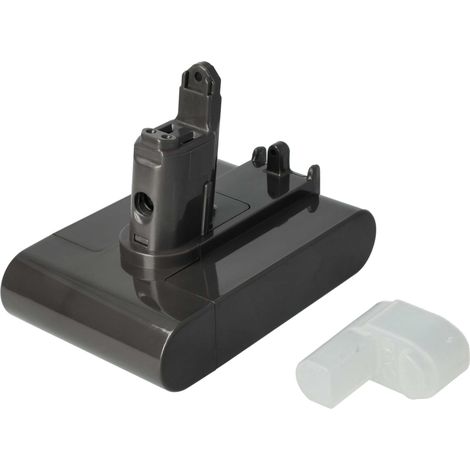 vhbw batteria compatibile con Dyson DC35, DC34 Animal, DC31 Animal, DC34 aspirapolvere - Tipo B grigio (2000mAh, 22,8V, Li-Ion)