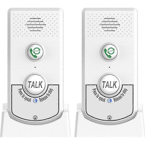 Interphone sans fil pour la maison, appel bidirectionnel, interphone vocal sans fil longue portée pour les personnes âgées (1/5)