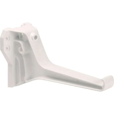 Crochet gouttière ovation LG38 blanche – Raccord PVC pour gouttières – Maintien solide et durable – Compatible descente 105x76
