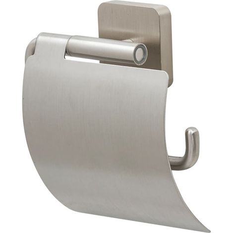 Tiger Onu Portarotolo con Coperchio, Acciaio Inox Spazzolato, 13 x 12.6 x 4.2 cm (1/5)