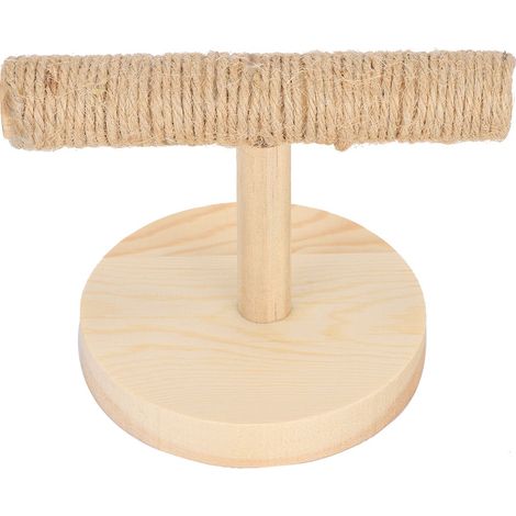 Support pour cage à oiseaux en bois, plateforme d'entraînement, accessoires et jouets pour oiseaux de compagnie. (1/5)