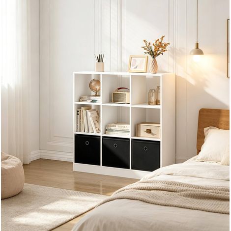 Mobile contenitore con 3 cassetti in tessuto OKMYHOME (1/5)