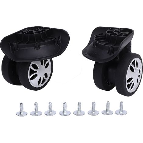 Kit de reparación de 2 piezas para ruedas silenciosas de maleta de ABS universal (1/5)