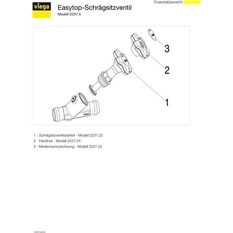 VIEGA 756864 Robinet à siège incliné avec SC Easytop (1/5)