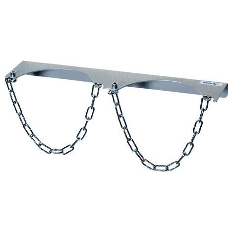 Fetra Wandhalterung für 2 Stahlflaschen á Ø 140mm (1/2)